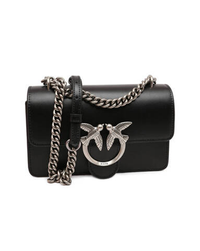 кожаная сумка через плечо love one mini Pinko - черный(100074 A0F1)
