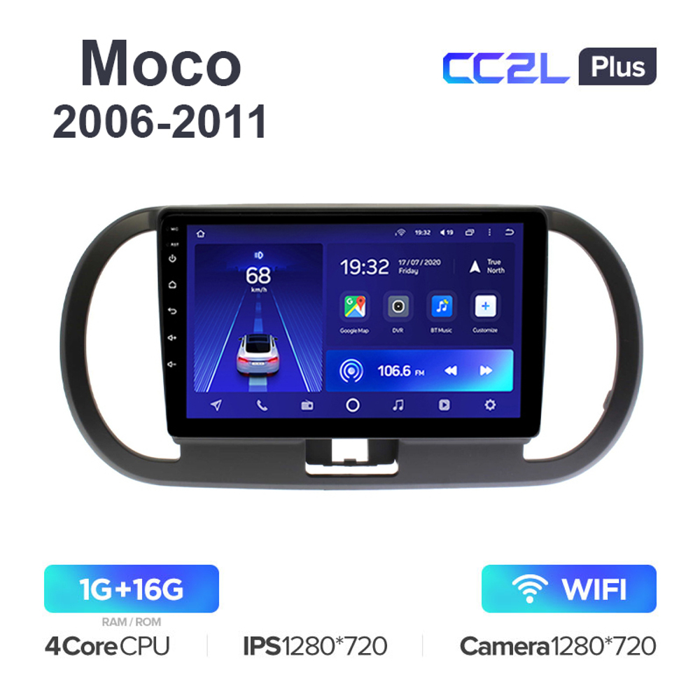 Teyes CC2L Plus 9" для Nissan Moco 2006-2011