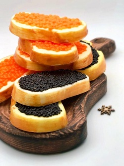 Мыло «Бутерброд с красной икрой»