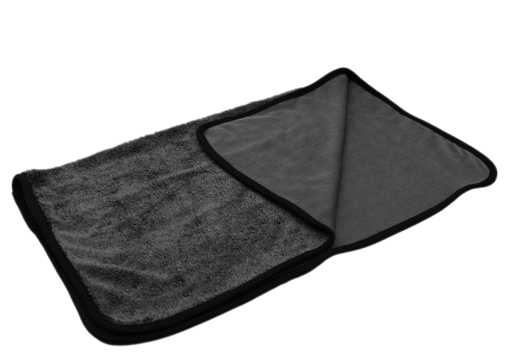 Салфетка микрофибра "NTS-MICROFIBRA-T-5090-BK (1шт) 50х90см СЕРАЯ (для воды)