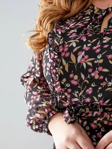 Шифоновое платье УК-8520