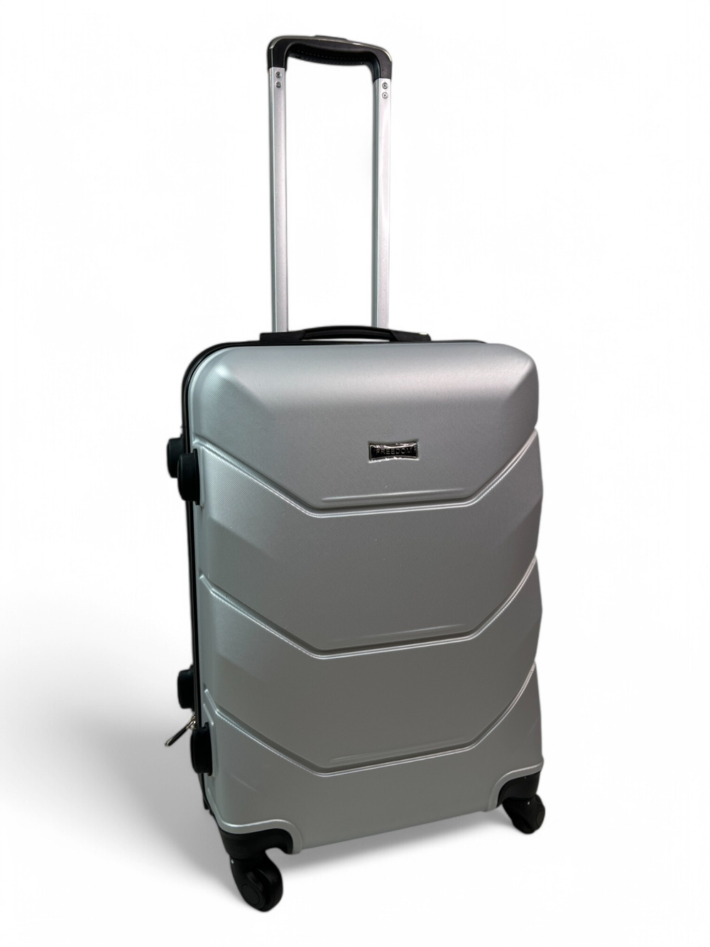 Средний чемодан Freedom Model One, Серебристый, M-