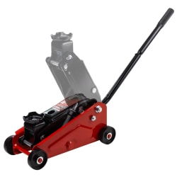 Домкрат подкатной гидравлический 2.5т (h min 140мм, h max 390мм) FORCEKRAFT FK-TR20005