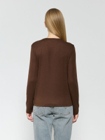 Лонгслив с рельефным швом