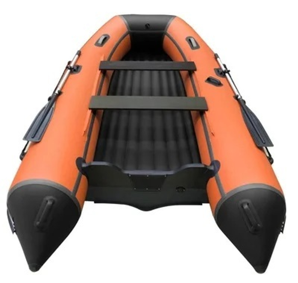 Лодка ПВХ Orca 325 НДНД + 2х-тактный лодочный мотор Фрегат 9.8FHS