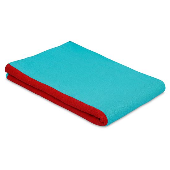 Плед из хлопка по мотивам нанайских орнаментов из коллекции cultural heritage, 130х180 см