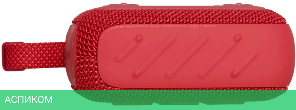 Беспроводная колонка JBL Go 4 Red (JBLGO4RED)