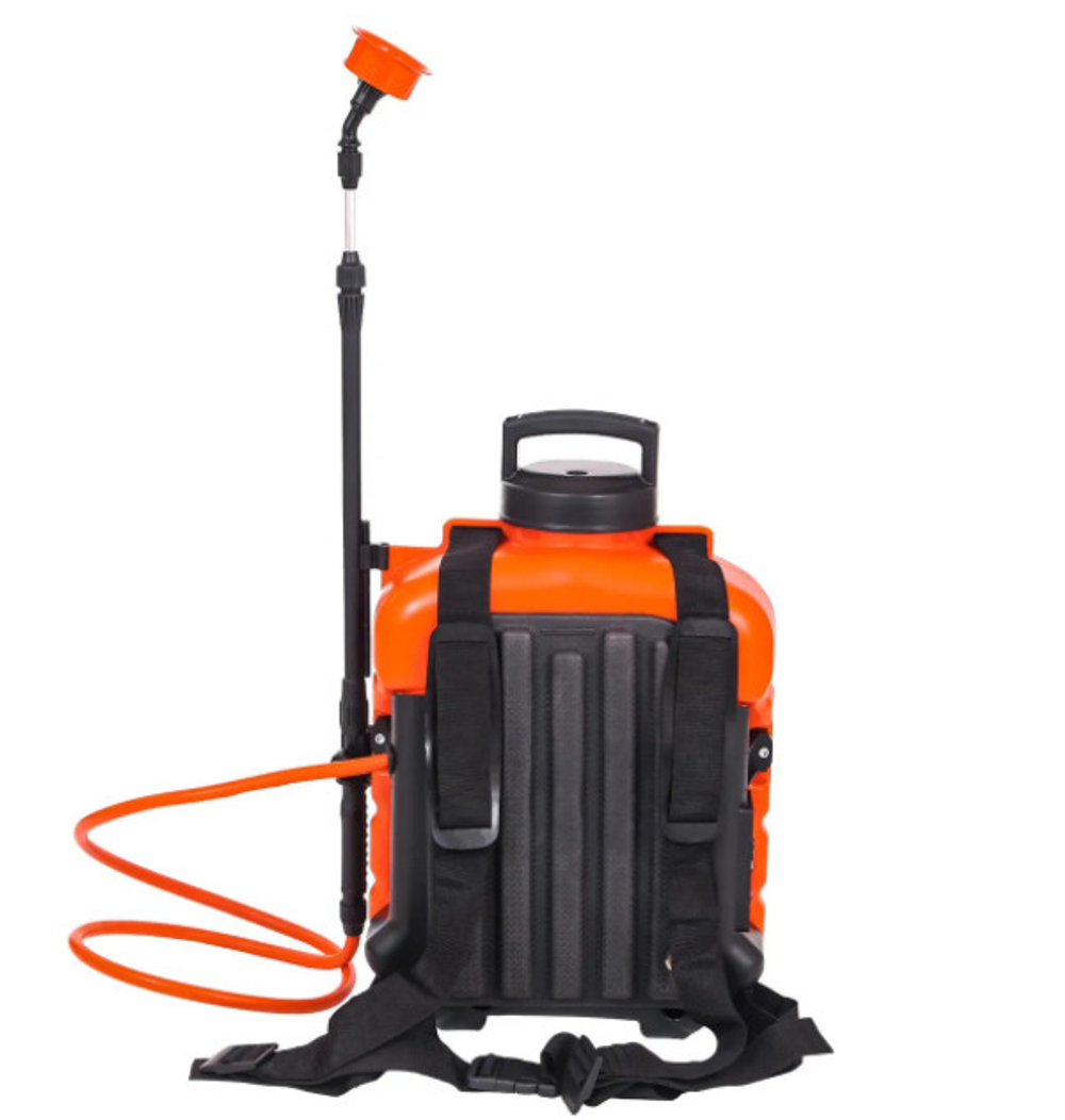 Опрыскиватель аккумуляторный ЖУК Электро Классик 12 литров / Электроопрыскиватель / Садовый / Электрический / Ранцевый