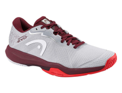 Мужские теннисные кроссовки Head Sprint Evo 4.0 - light grey/red