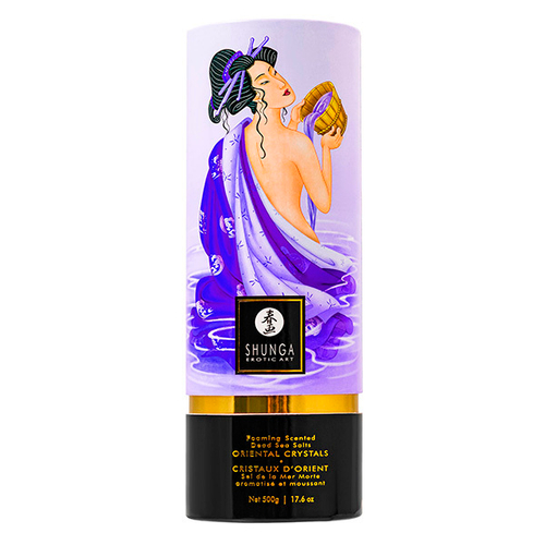 Соль Мёртвого моря для ванны Экзотические фрукты Shunga Oriental Crystals 500г