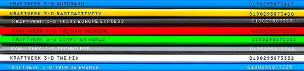 Kraftwerk / 3-D: The Catalogue (Deluxe Edition)(8CD)