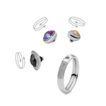 Кольцо - База Qudo deluxe small silver 17.8 мм 626660 S