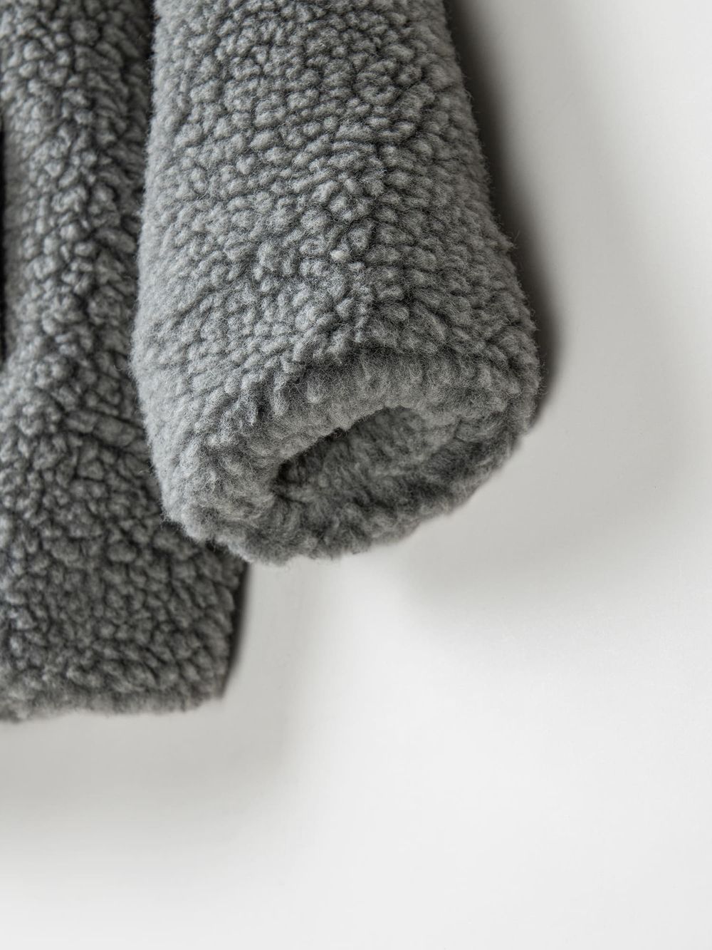 Куртка меховая "Серый меланж" 7+