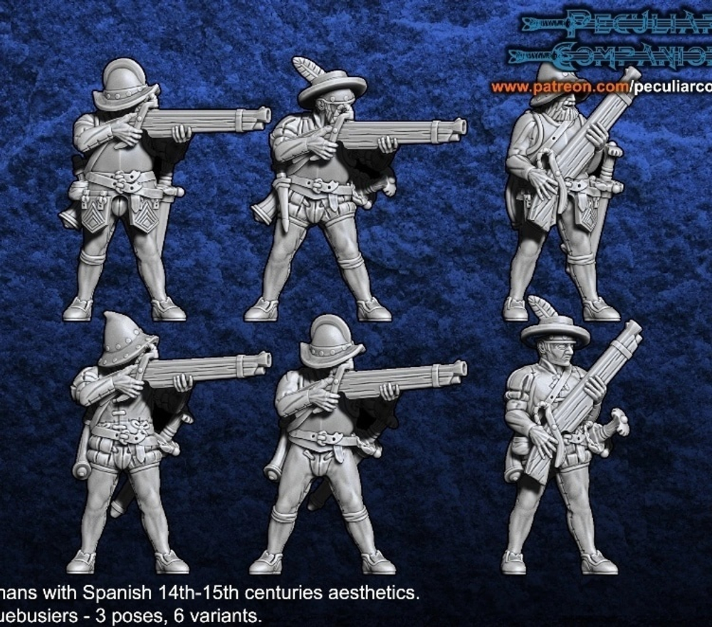 Empire Infantry with rifles