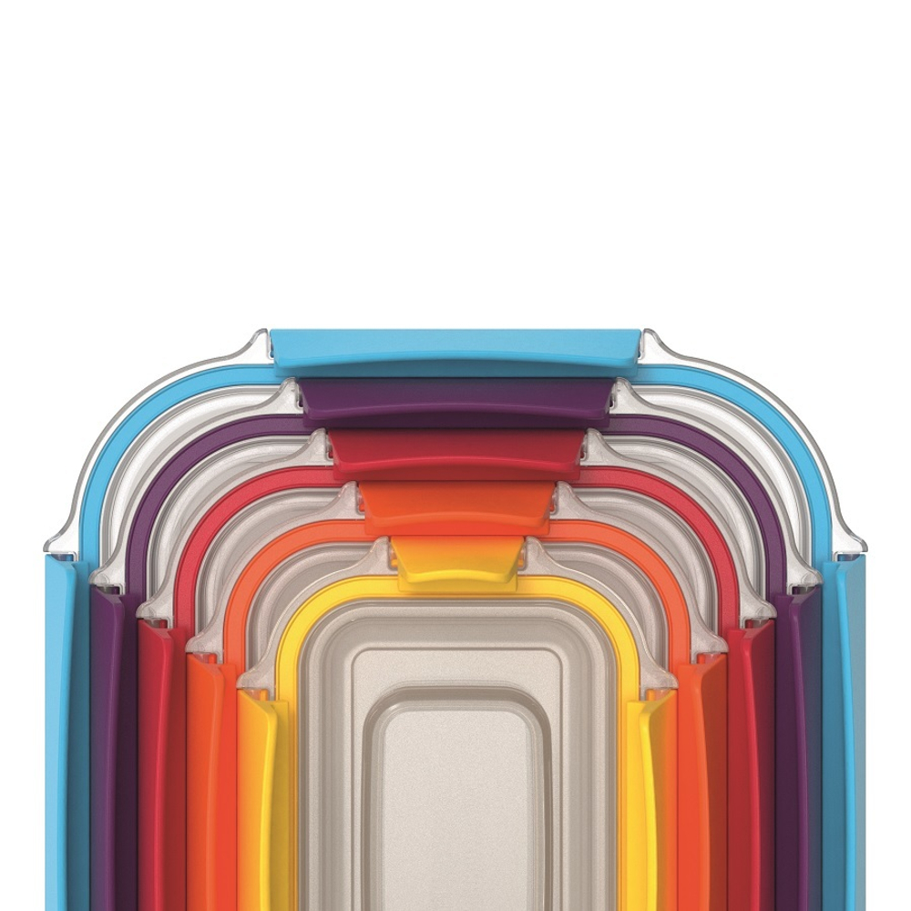 Набор контейнеров nest lock, разноцветный, 5 шт.