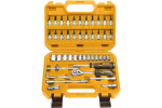 Набор головок 1/4" 46 предметов с трещоткой в кейсе INGCO SUPER HKTS14462 INDUSTRIAL