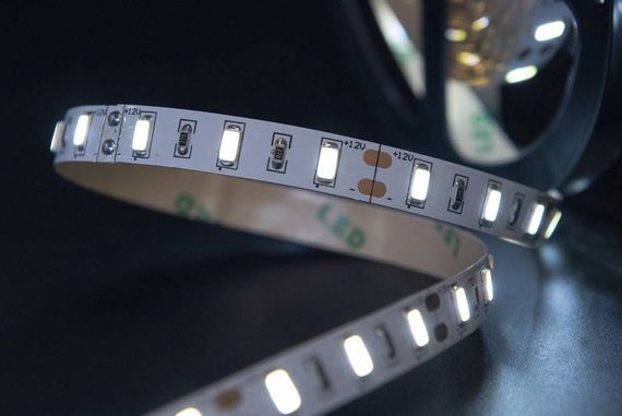 Светодиодная лента SWG 12W/m 60LED/m 5630SMD холодный белый 5M 001688