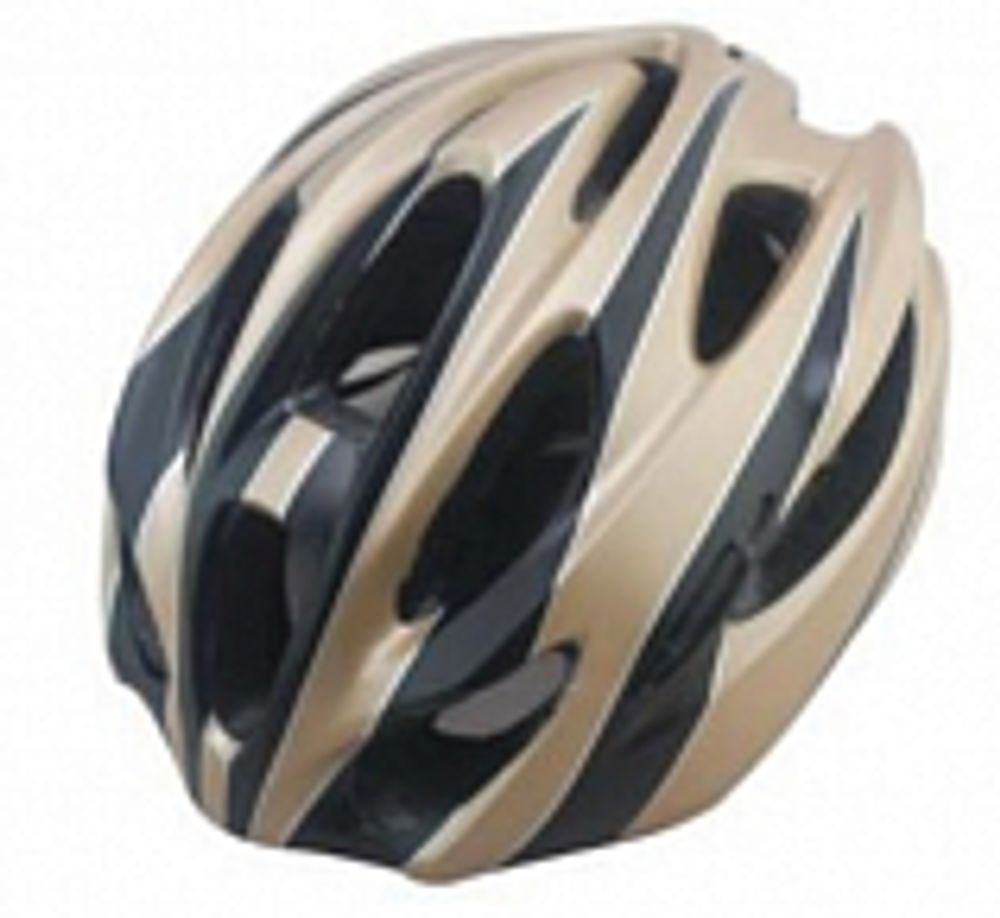 Шлем защитный FSD-HL008 (in-mold) золотистый, размер L