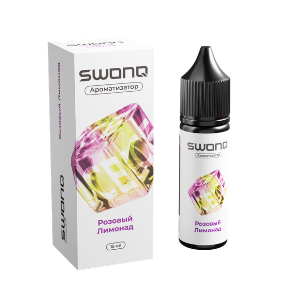 Купить Ароматизатор SWONQ Ice Cluster 15 мл - Розовый Лимонад
