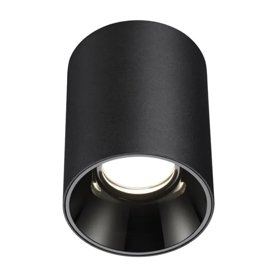 359422 OVER NT24 376 черный Светильник накладной влагозащищённый IP54 LED 15W 170-265V 3000К 1350Лм RECTE