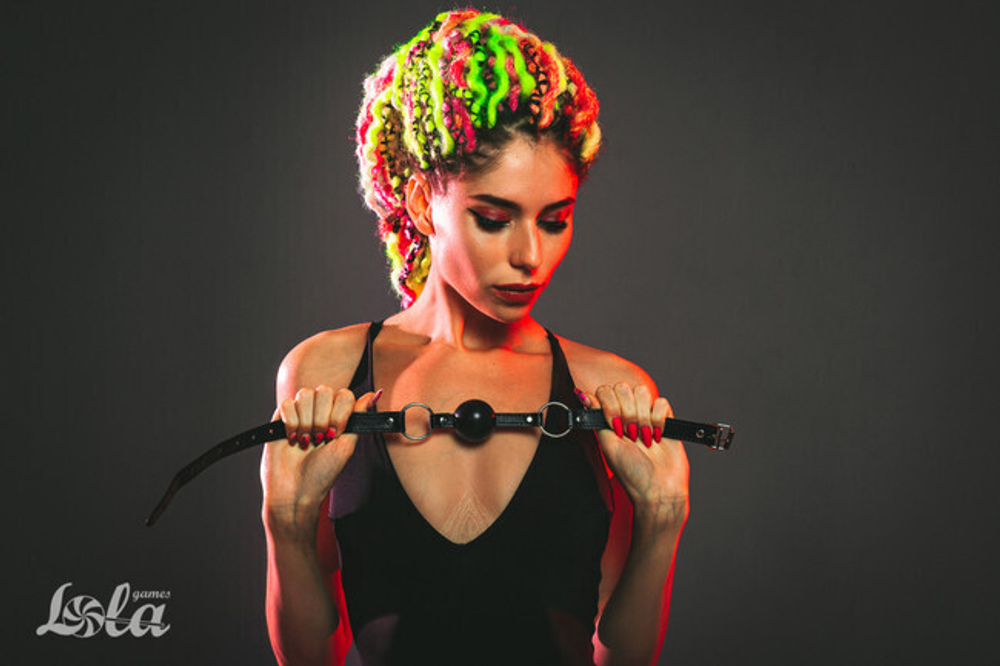 Кляп Party Hard Crave (Цвет: черный)