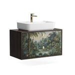 Тумба для ванной подвесная WPR 34