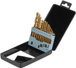 Gepard Набор сверл по мет. 13шт 1.5-6.5мм HSS TIN (сверло по металлу, нитридтитановое покрытие) (GP1301-13)