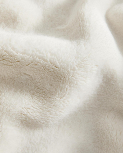 Zara Home - Флисовый плед, белый, 220x240 см