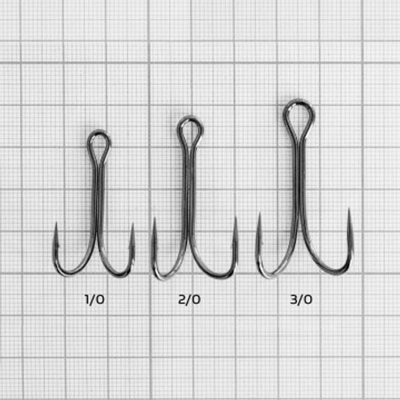 Крючок двойной SD-36 №3/0 цвет BC (20шт) Helios (HS-SD-36-3/0)