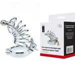 Насадка пояс верности мужская с замочком и уретральным плагом Spike