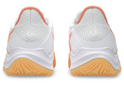 Женские кроссовки для бадминтона/сквоша Asics Blade FF 2 - white/vivid coral