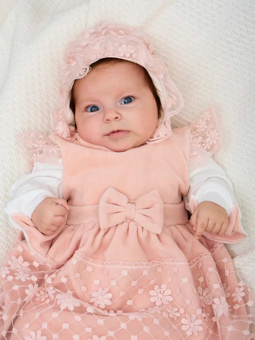 Платье для новорожденных девочек