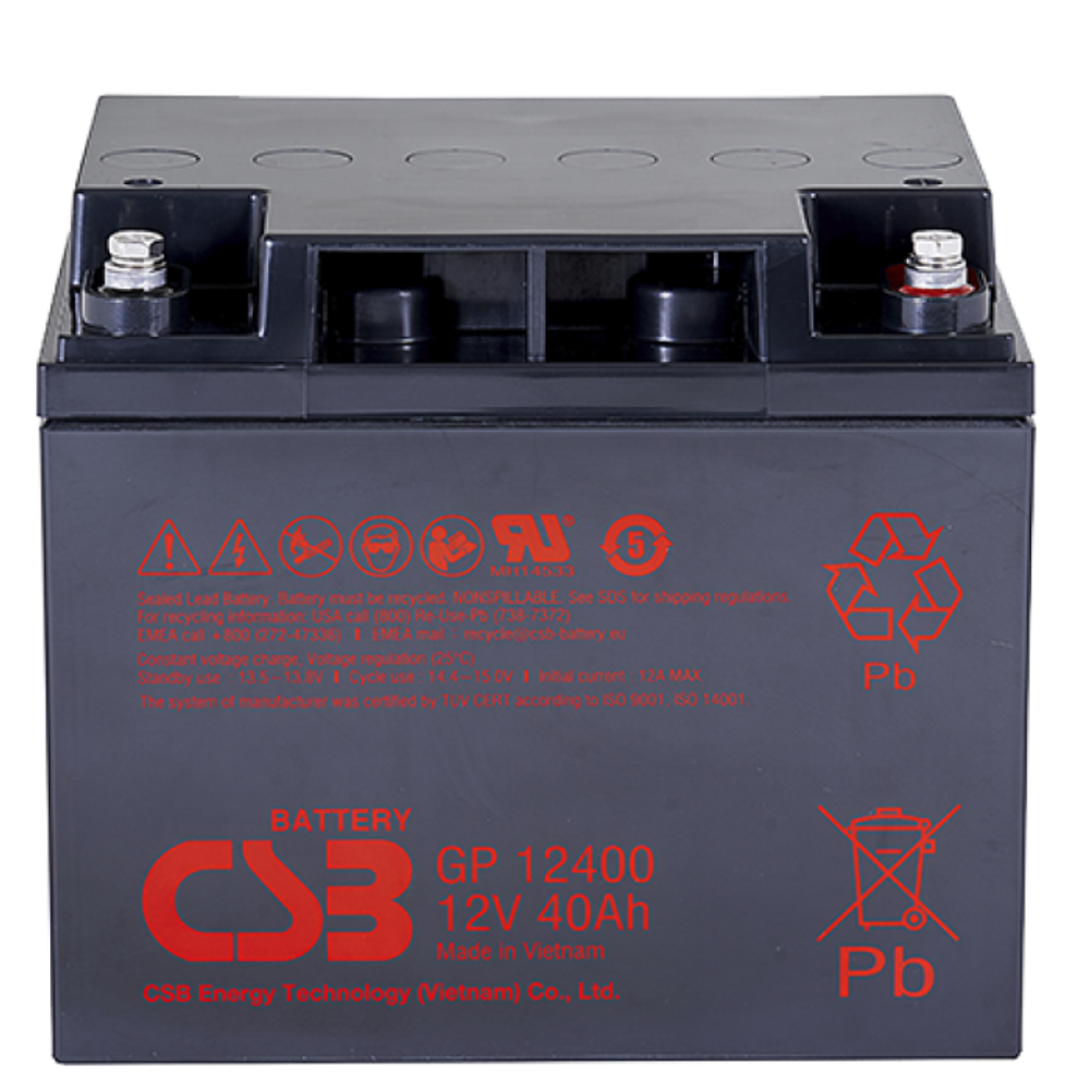 Аккумулятор CSB GP12400