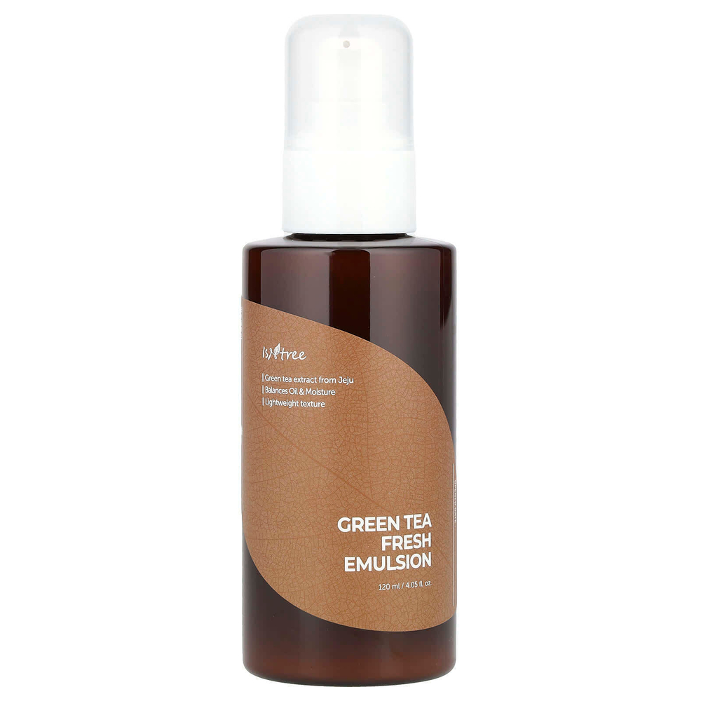 ISNtree, Green Tea Fresh Emulsion, эмульсия, 120 мл (4,06 жидк. унции)