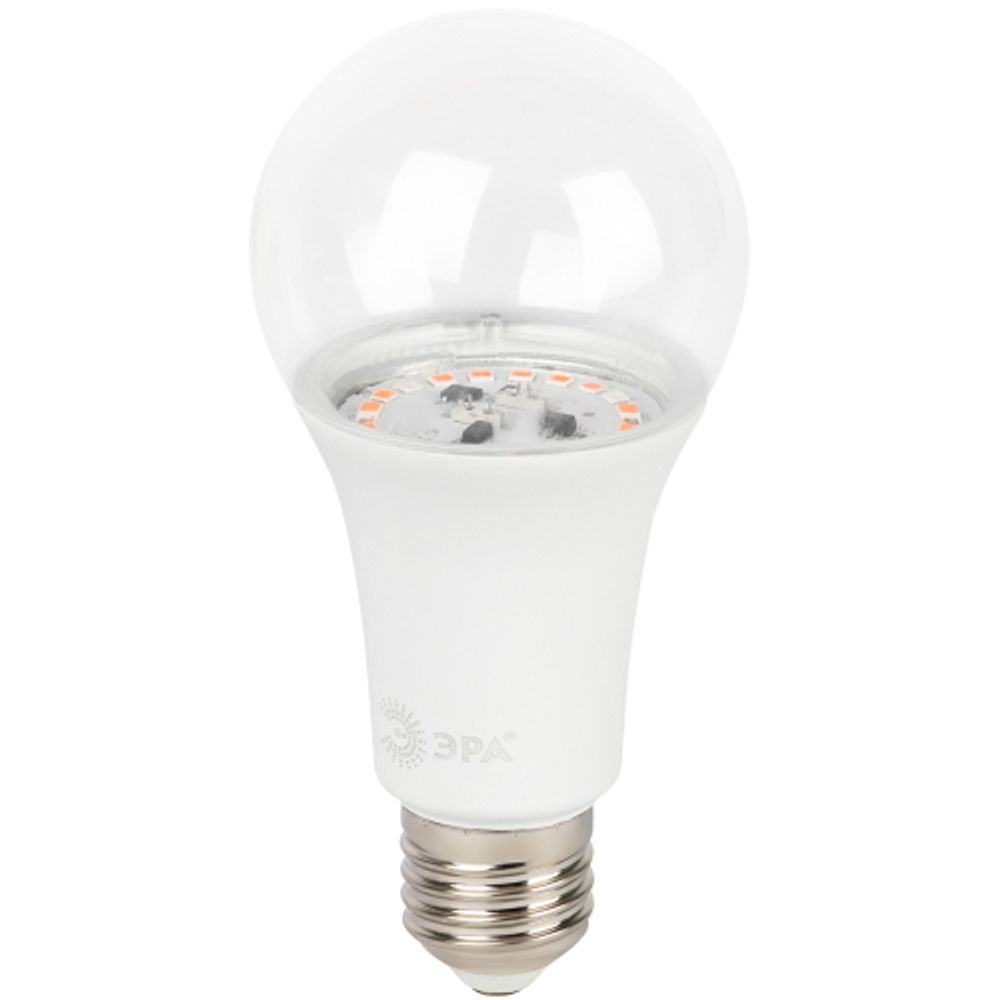 Фитолампа для растений светодиодная ЭРА FITO-25W-RB-E27 красно-синего спектра 25 Вт Е27 | Фитолампы Е27