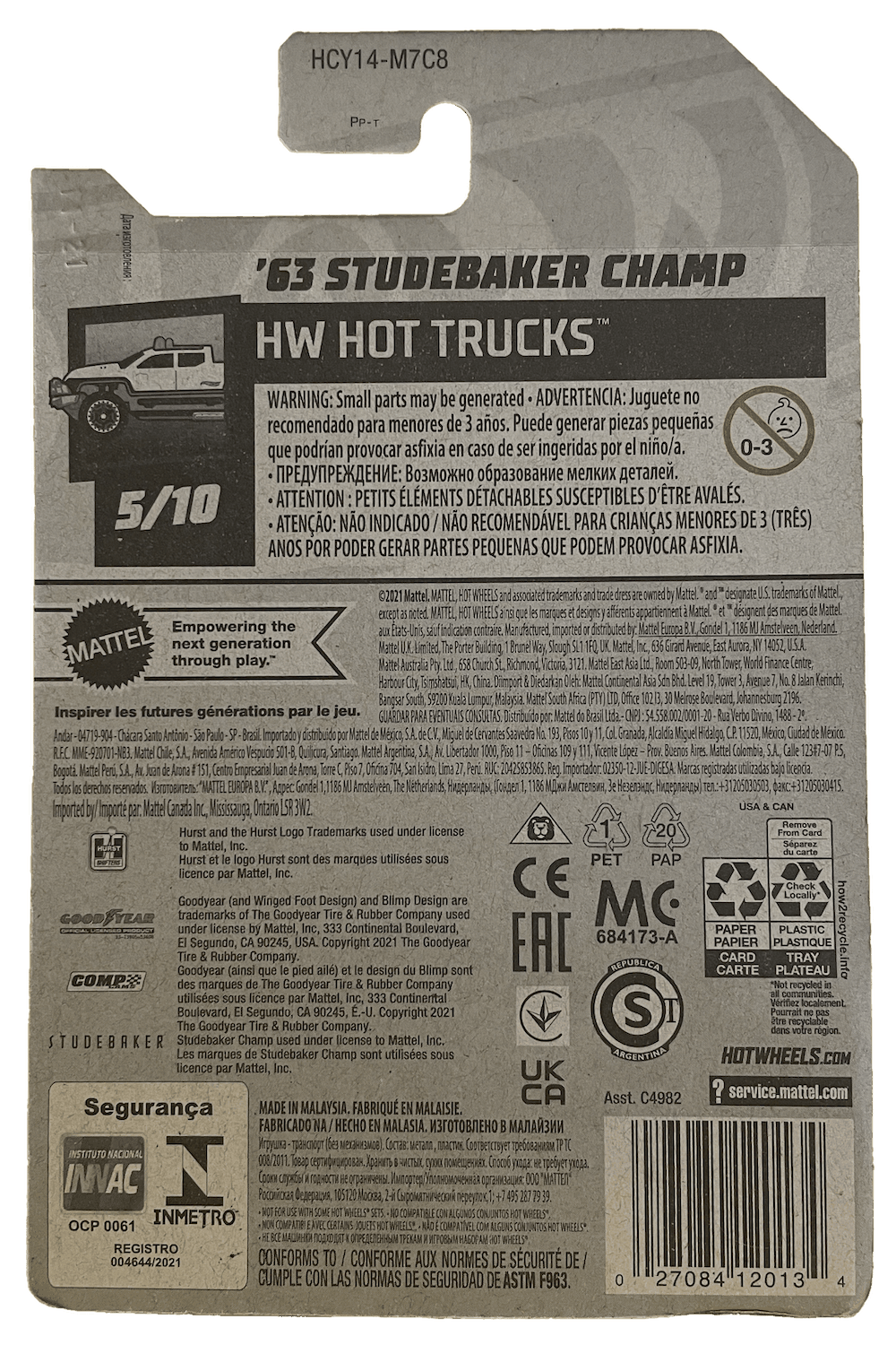 Hot Wheels Super Treasure Hunt '63 Studebaker Champ (2022)