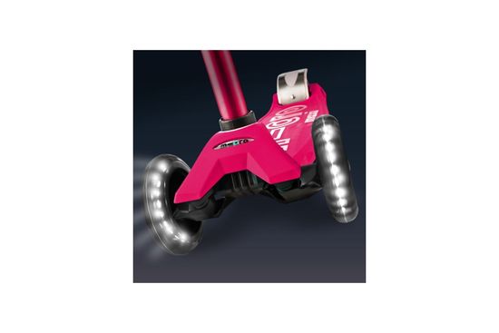 Самокат Maxi Micro Deluxe LED Pink