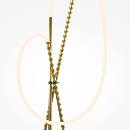 Торшер светодиодный Maytoni Crochet MOD369FL-L36BS3K