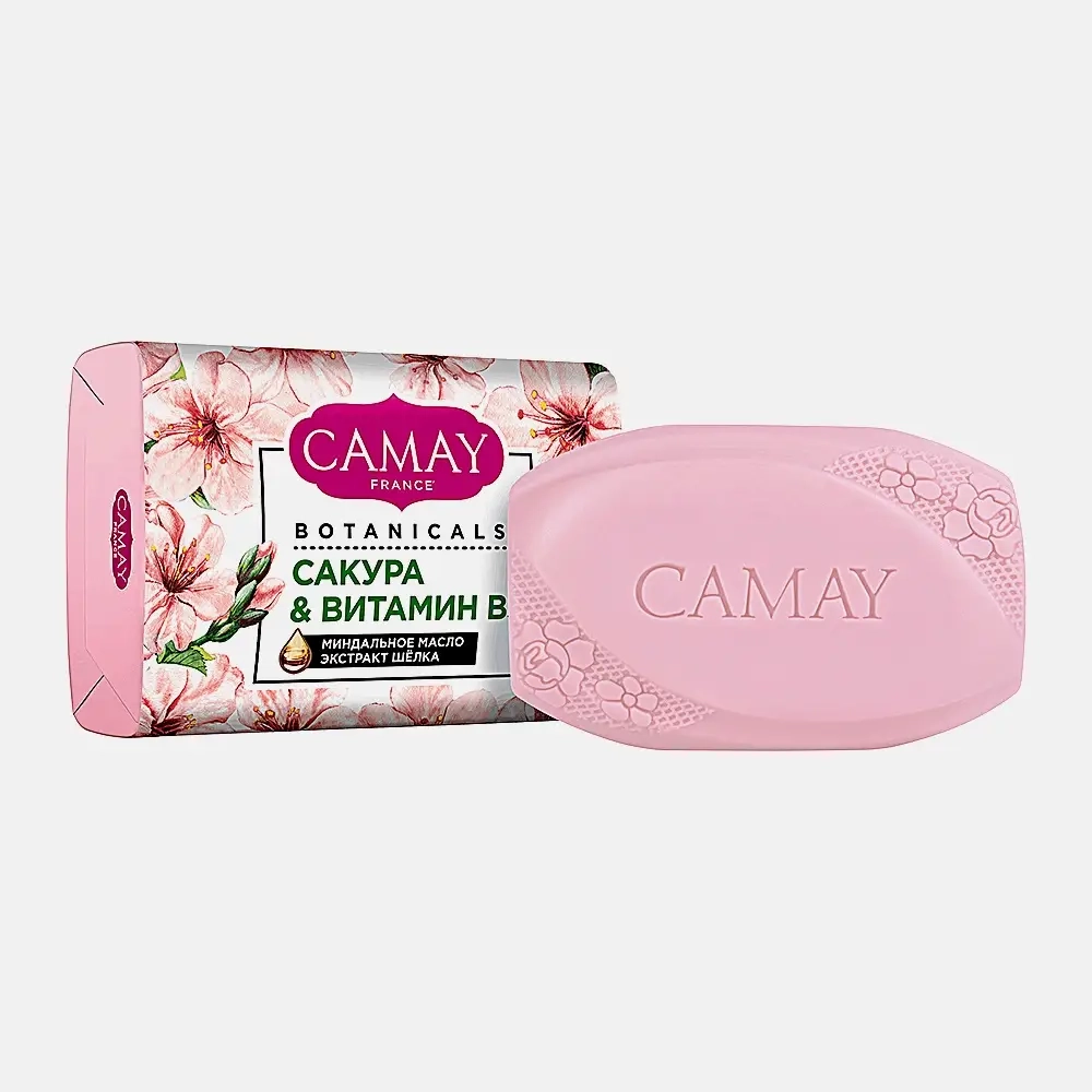 Туалетное мыло Camay Botanicals Японская сакура 85г