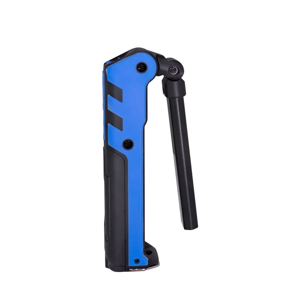 Лампа светодиодная аккумуляторная с магнитом(5W/3WCOB,150/360Lumen,3.7V,2000mAh,t зарядки 4ч,USB провод,защита гнезда зарядки,поворотная 270гр) Forsage F-EL2301
