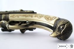 Denix Пистоль 3-х ствольный, системы Флинтлок, Франция 18 в.
