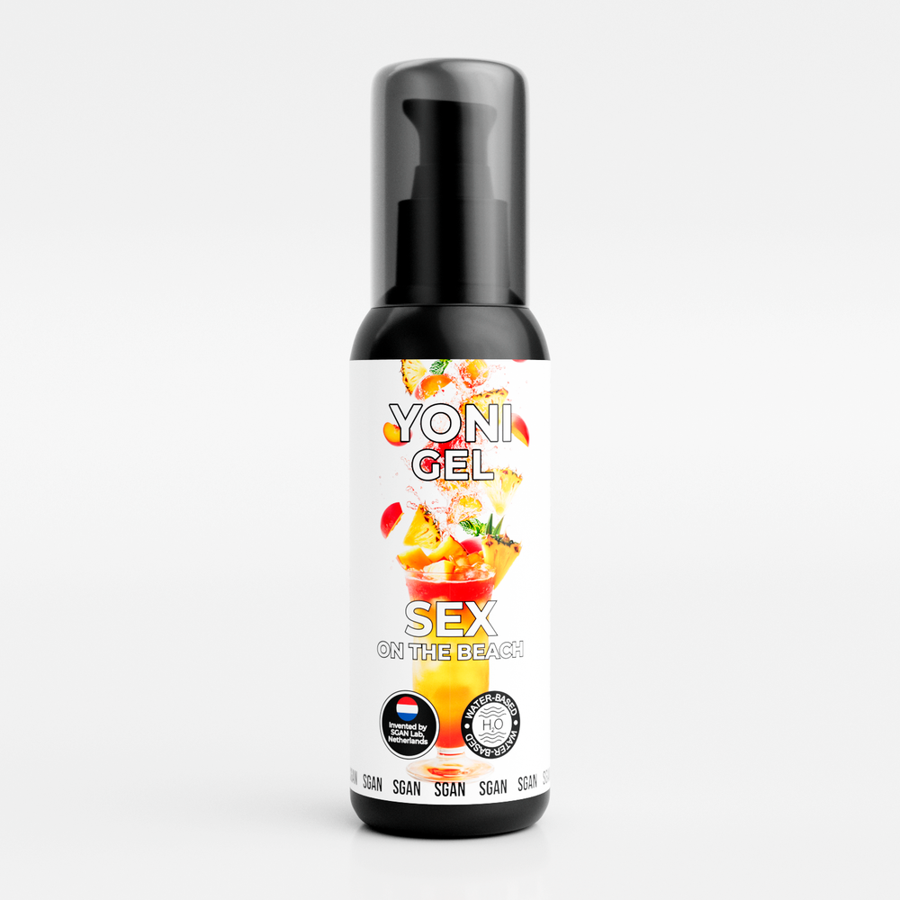 Лубрикант для орального секса SGAN YONI GEL со вкусом "Секс на пляже", 100 мл
