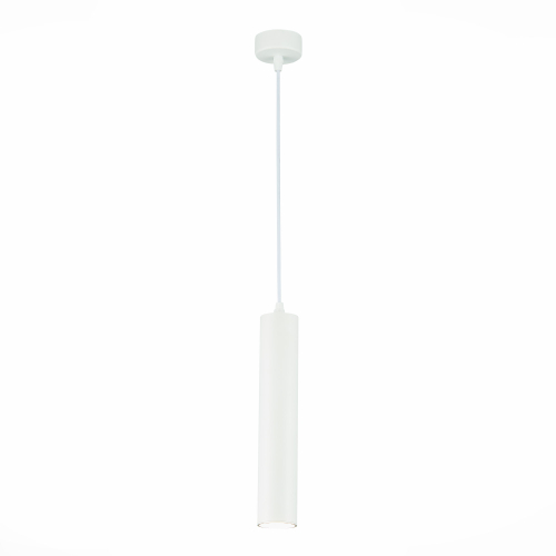 ST151.503.01 Светильник подвесной Белый GU10 1*50W  IP20 D54xH290 220V Без ламп Подвесные светильники