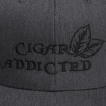 Кепка CIGAR ADDICTED, серый