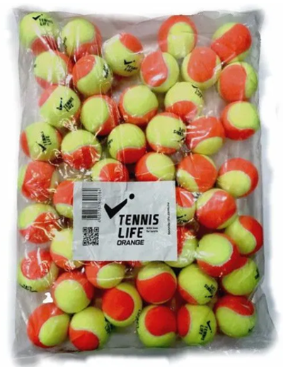 Мячи для пляжного тенниса Tennis Life пакет 48 шт