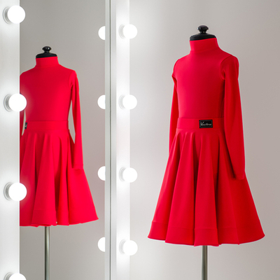 Standart 2-01-10-B | Рейтинговое платье для спортивных бальных танцев | Vasileva Dance