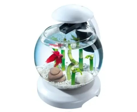 Аквариум Tetra Cascade Globe круглый, белый - 6,8 л