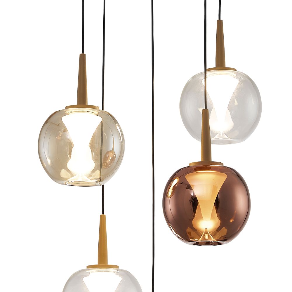 8932+5PL (8938-8941) Люстра подвесная ANDROMEDA