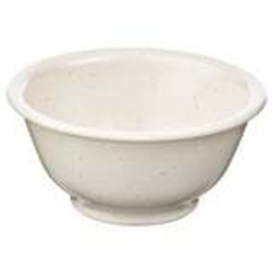 IKEA DAGGASTER (ИКЕА) Миска, горошек/светло-бежевый, 14 см