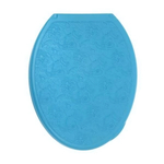 Крышка унитаза "ДЕКОР" АЖУР гол. Росспласт РП-813